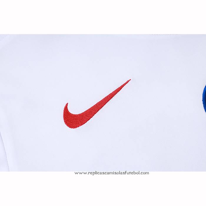 Fato de Treino Paris Saint-Germain 2025-2026 Manga Curta Branco - Calcas Curta